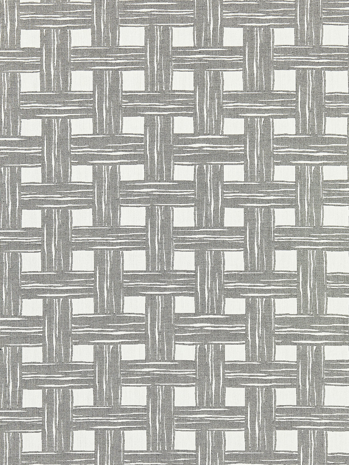 Bamboo Lattice - Stone - Scalamandre Fabric