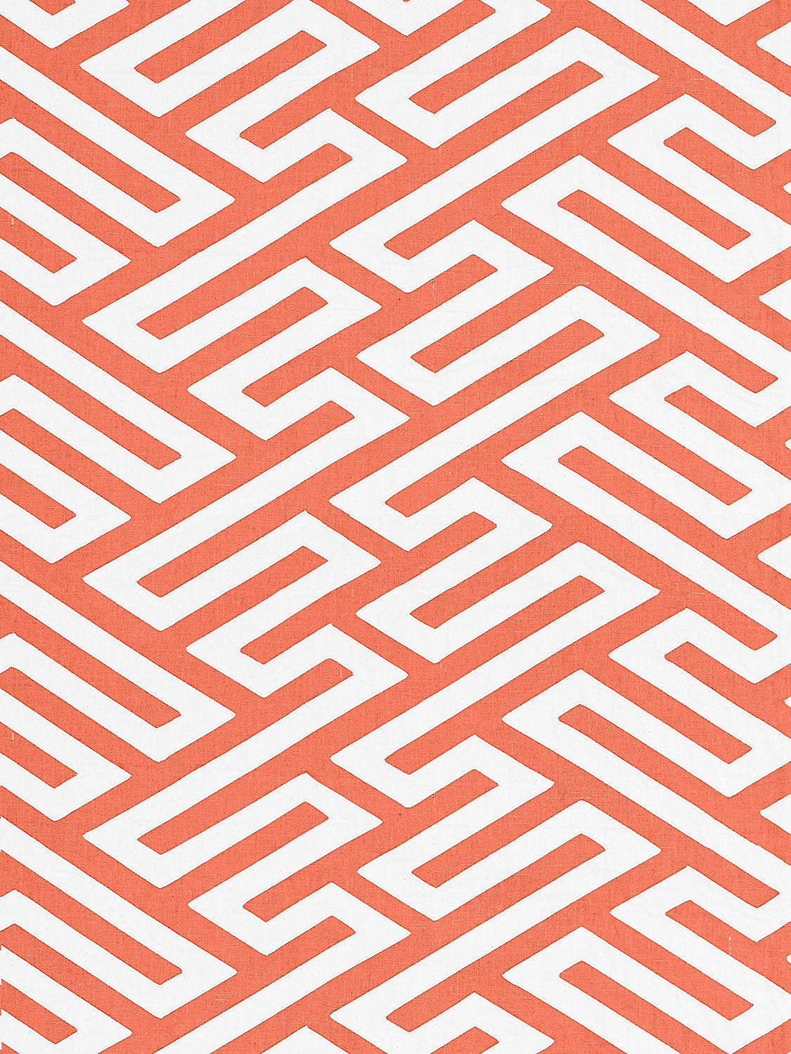 Canton Fret Applique - Coral