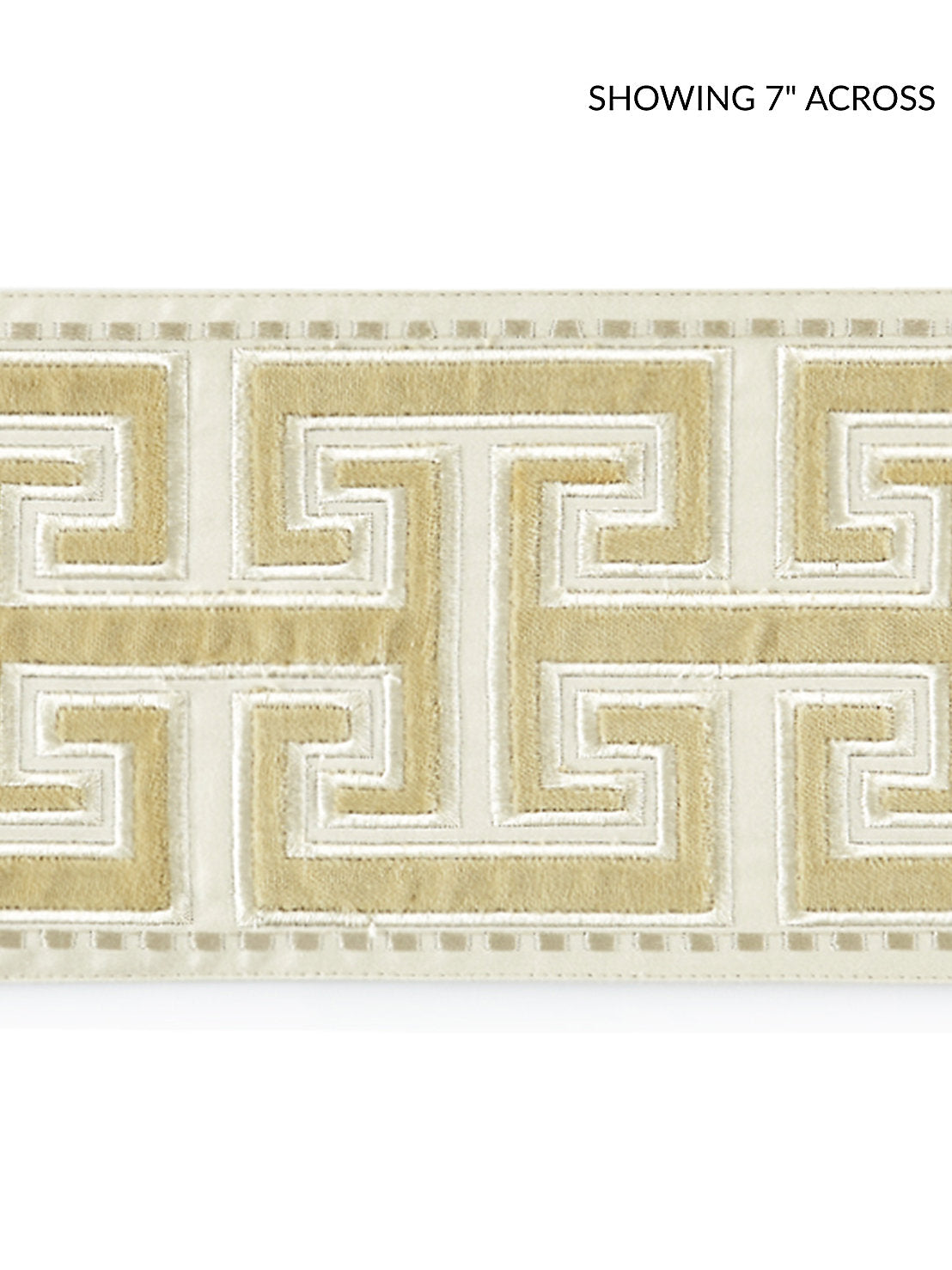 Luxor Velvet Tape - Sand - Scalamandre Trim