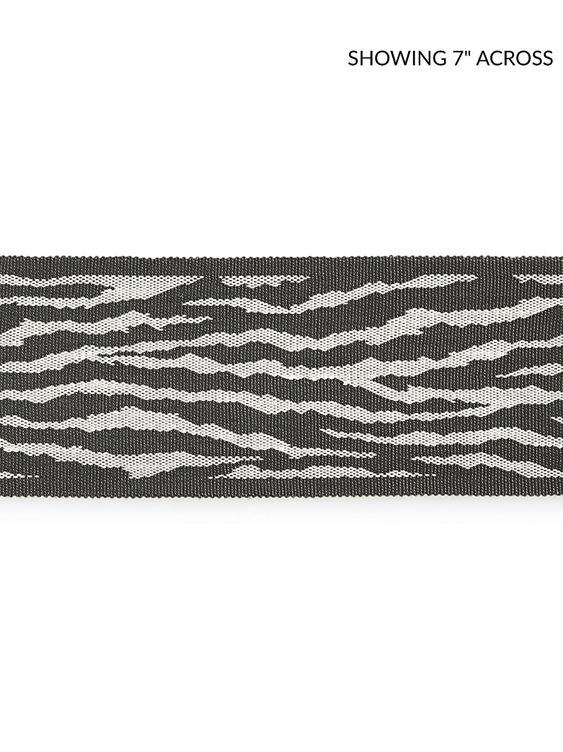 Tiger Tape - Charcoal - Scalamandre Trim