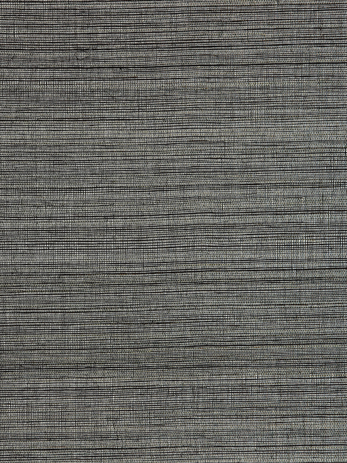 Strie Sisal - Graphite - Scalamandre Wallpaper
