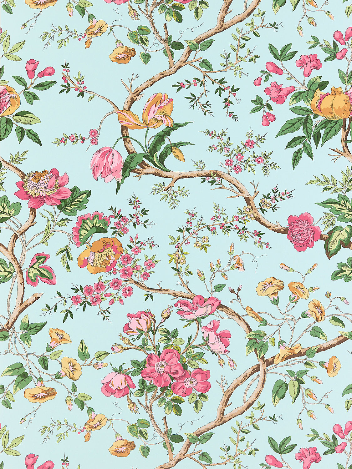 Persephone Wallcovering - Spring Sky