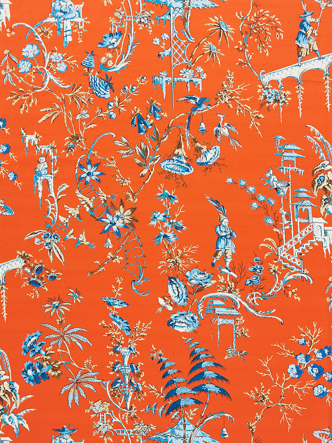 Nanjing - Mandarin - Scalamandre Fabric