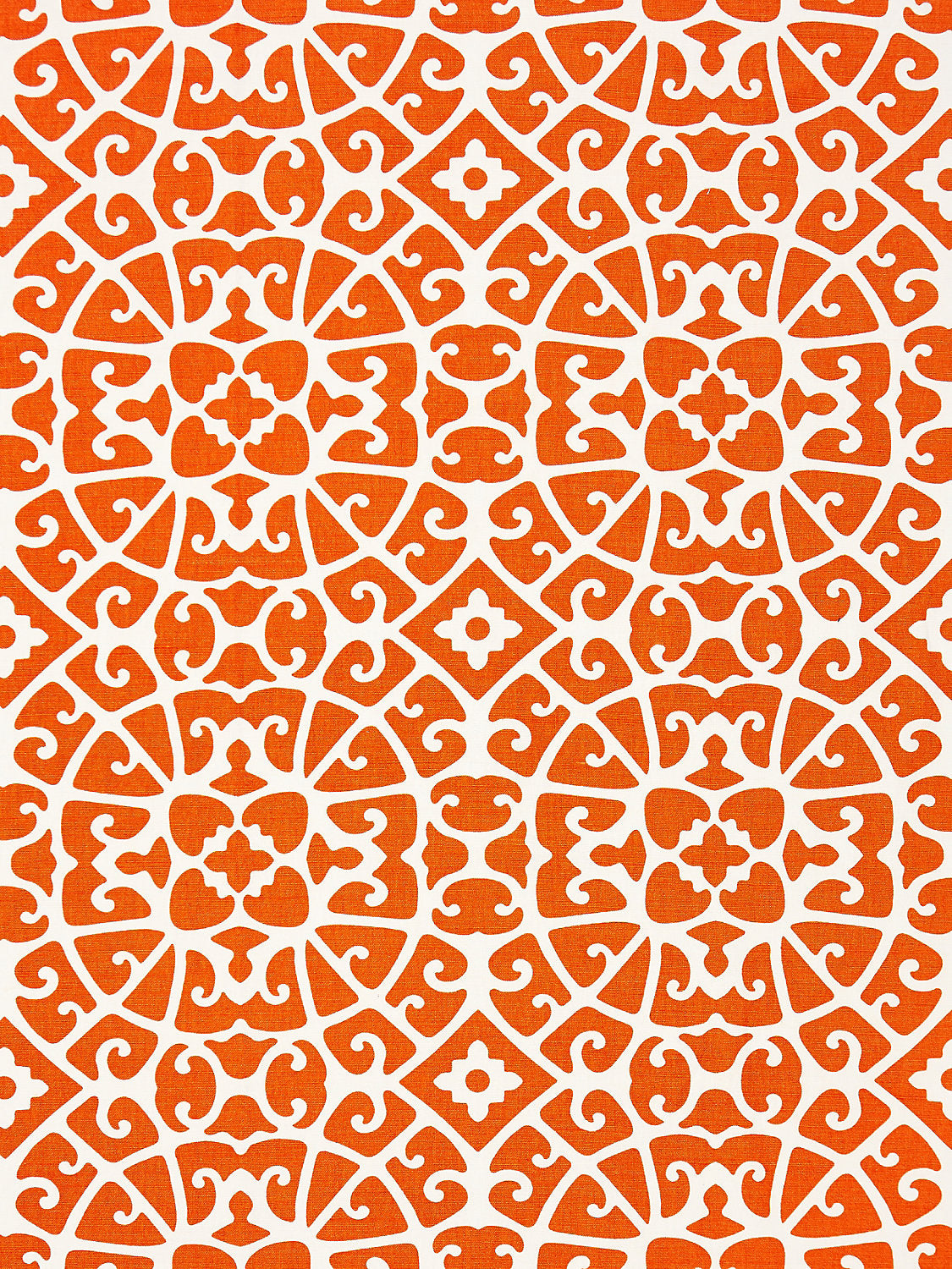 Anshun Lattice - Persimmon - Scalamandre Fabric
