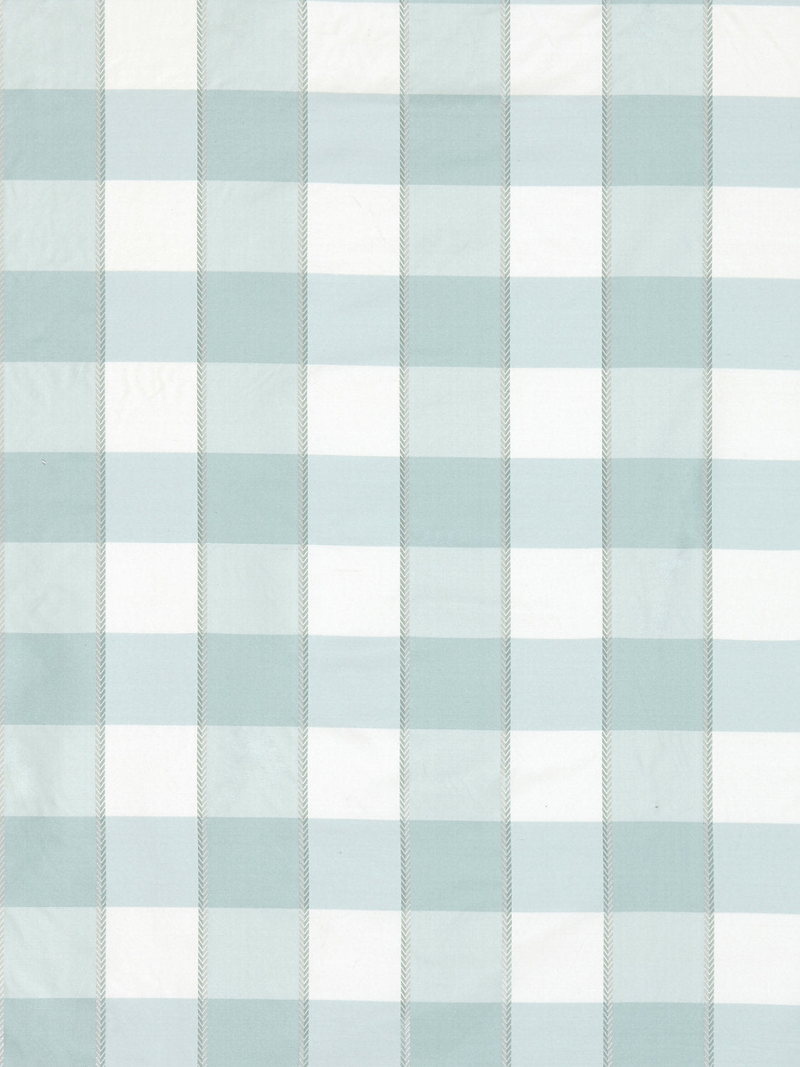 Chelsea Check - Aquamarine - Scalamandre Fabric