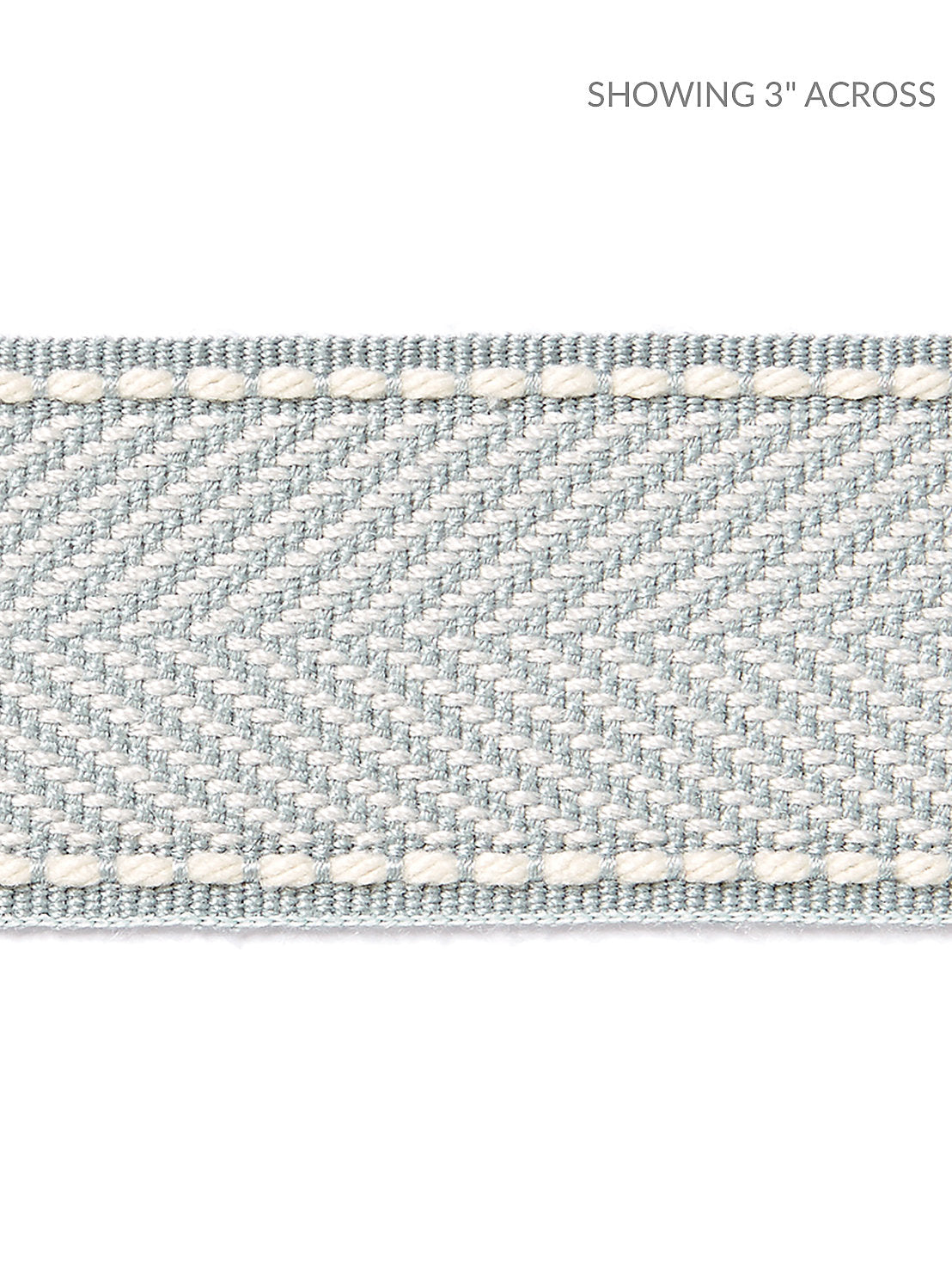 Montauk Herringbone Tape - Mineral - Scalamandre Trim
