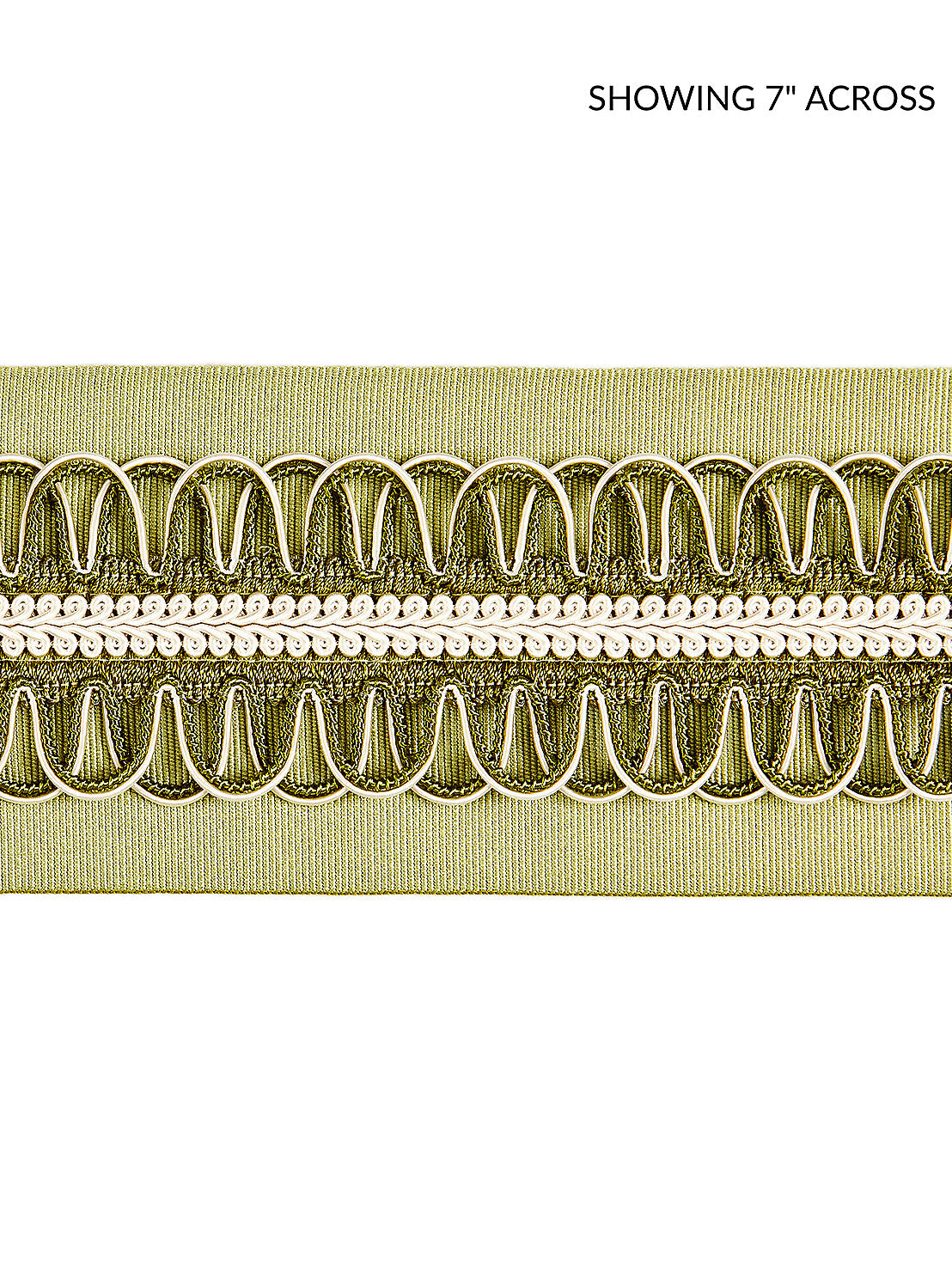 Colette Braided Tape - Leaf - Scalamandre Trim