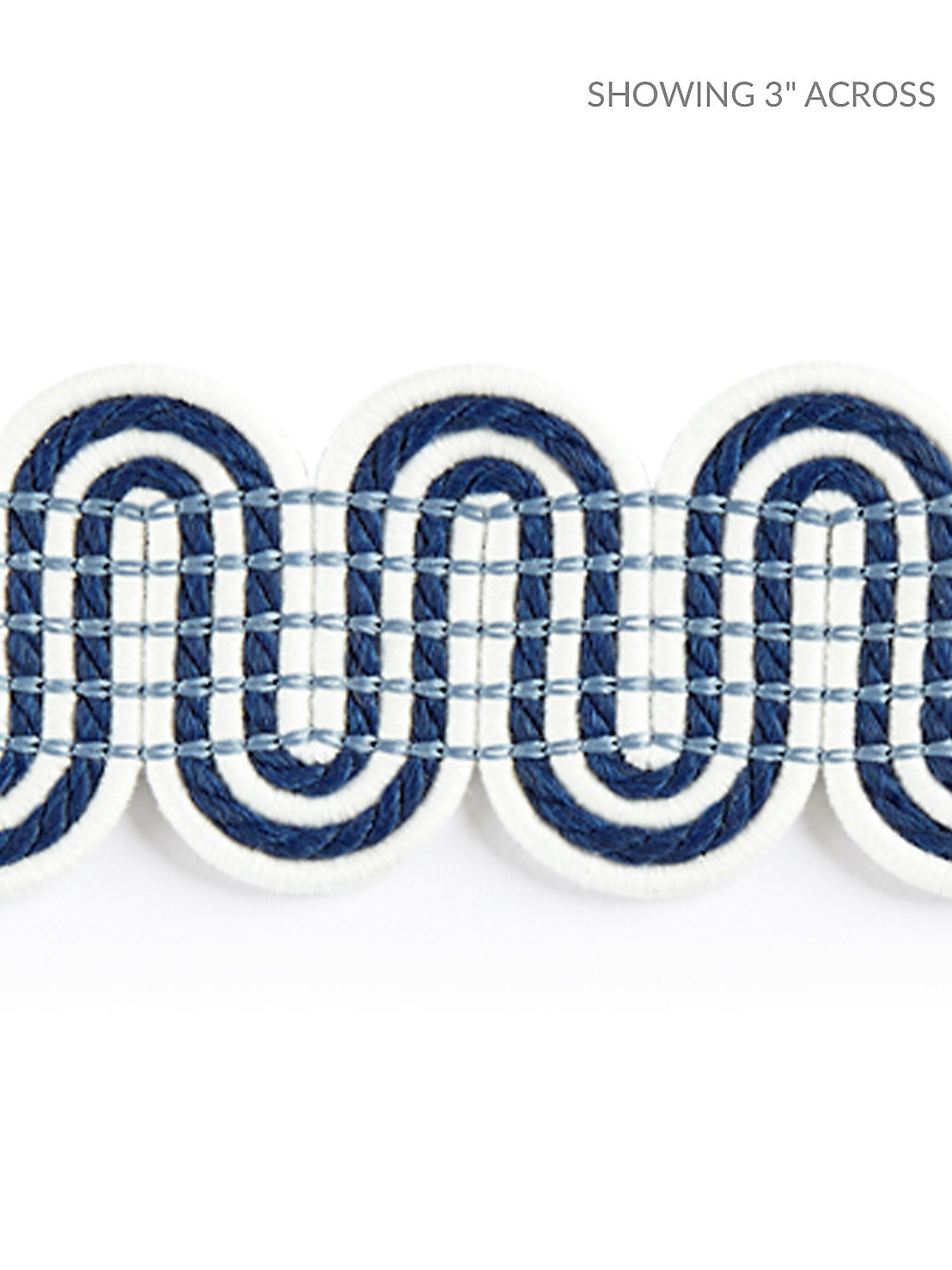 Serpentine Braid - Indigo - Scalamandre Trim