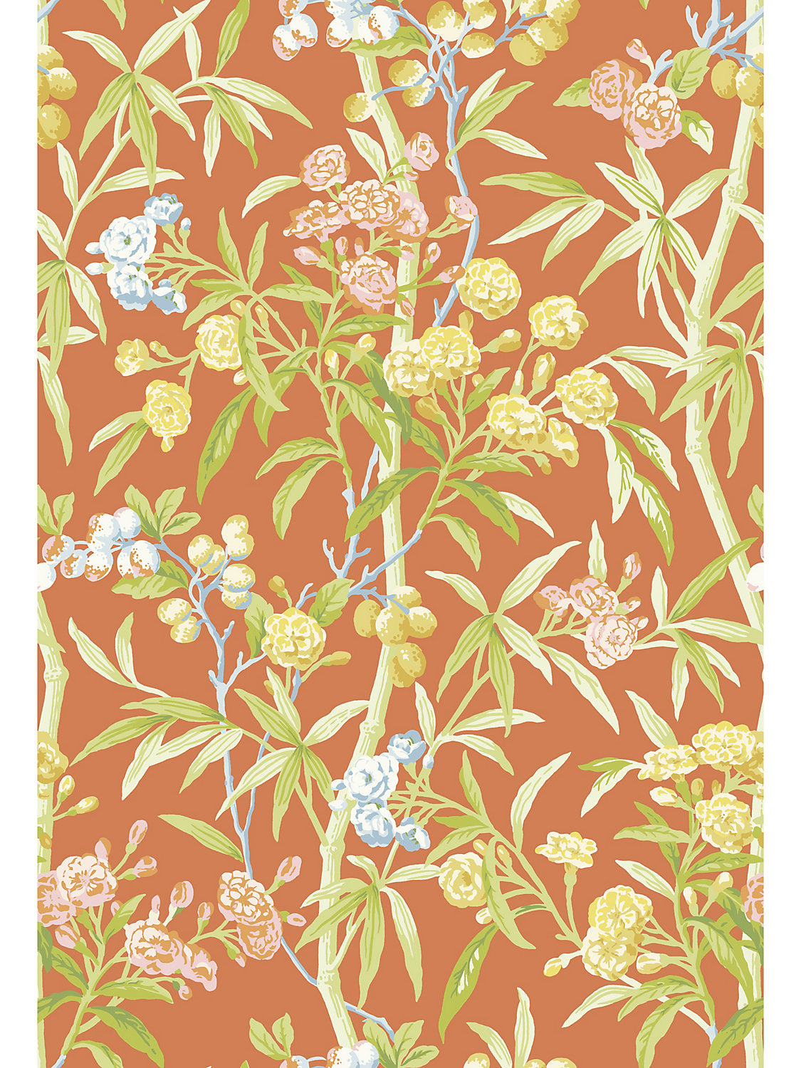 Lanai - Guava - Scalamandre Wallpaper