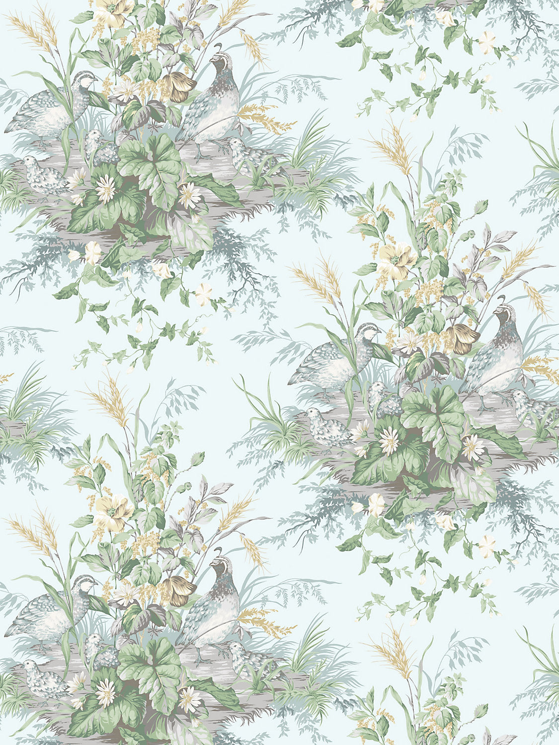 Edwin'S Covey - Woodlawn - Scalamandre Wallpaper