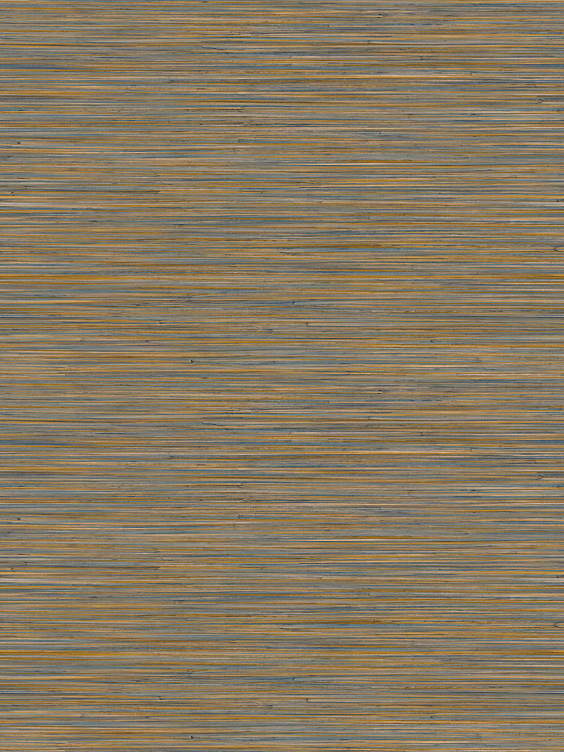 Akita - Blue Orange - Scalamandre Wallpaper