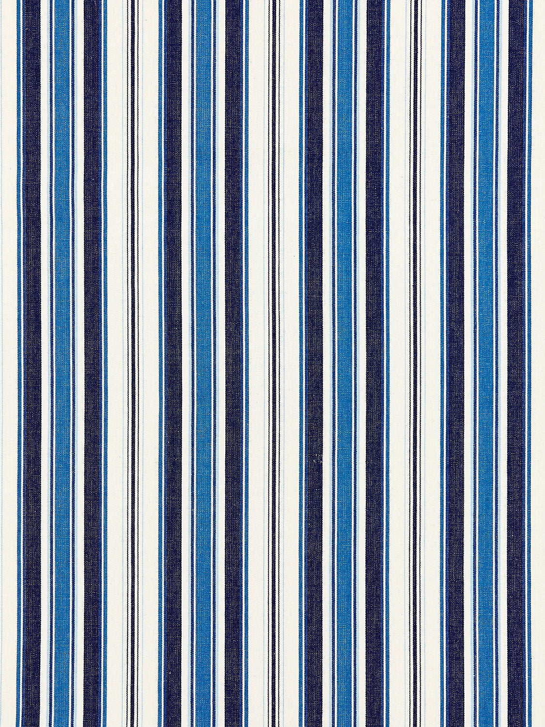 Andover Cotton Stripe - Indigo - Scalamandre Fabric