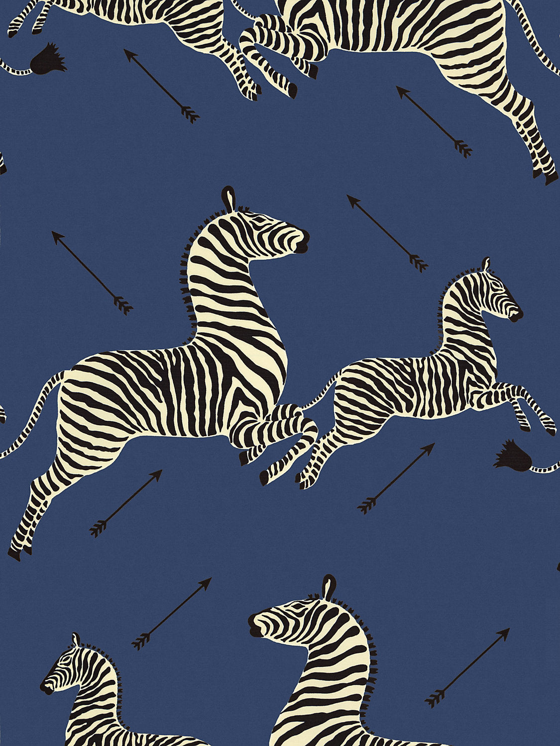 Zebras | Outdoor - Denim