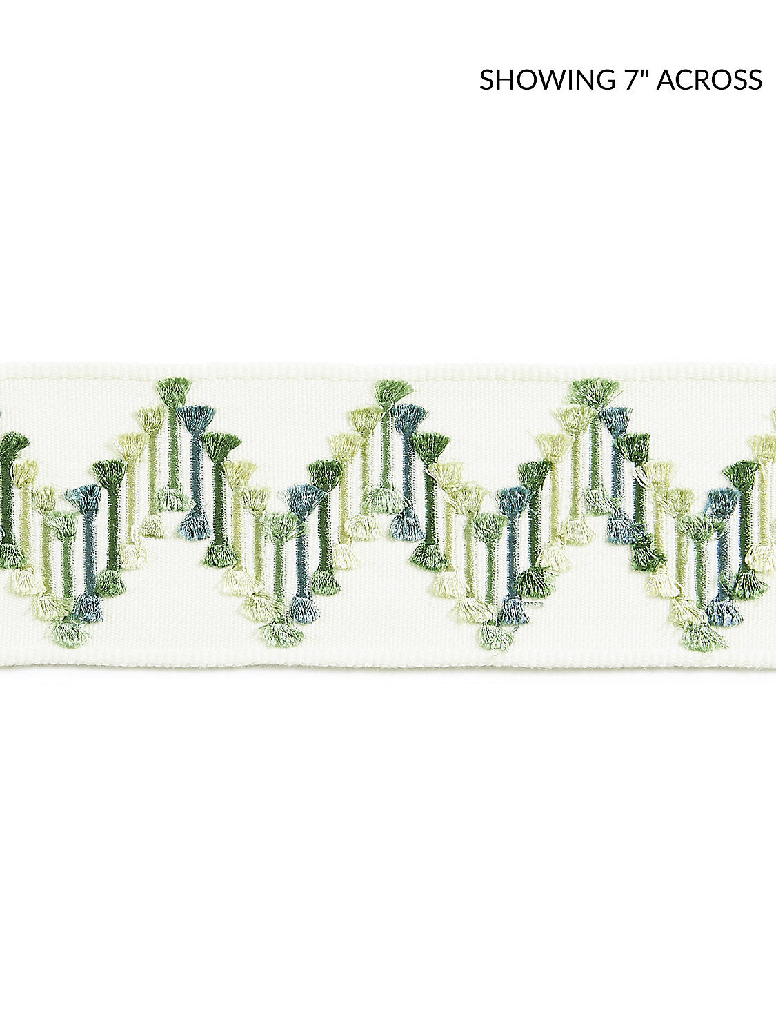 Sayuri Embroidered Tape - Forest - Scalamandre Trim