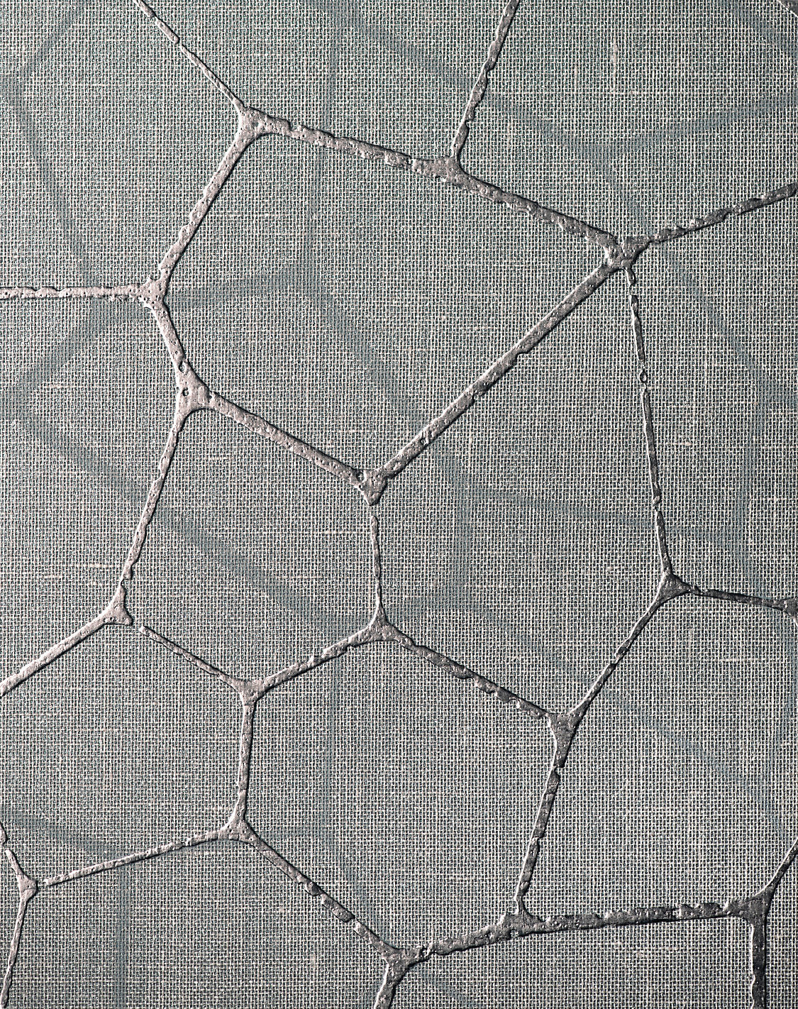 Lattice Wallcovering - Charcoal - Scalamandre Wallpaper