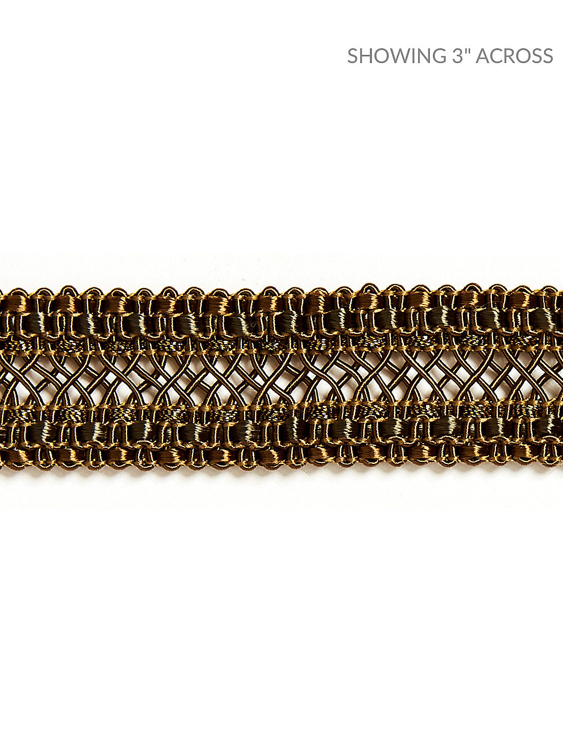 Selena Gimp Braid - Smoked Bronze - Scalamandre Trim