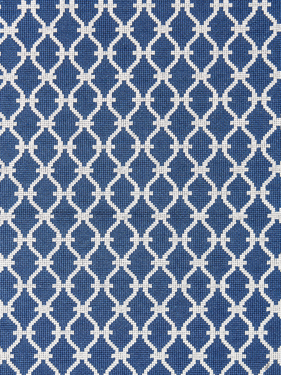 Trellis Weave - Denim - Scalamandre Fabric