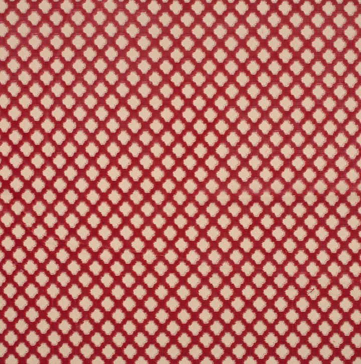 Pomfret | Silk - Coral On Beige - Scalamandre Fabric