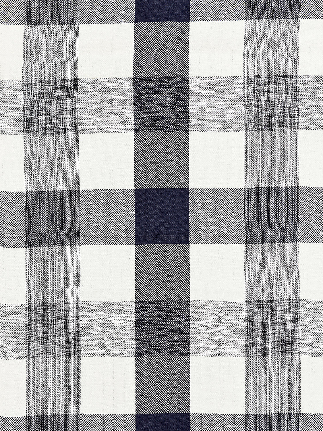 Westport Linen Plaid - Navy - Scalamandre Fabric