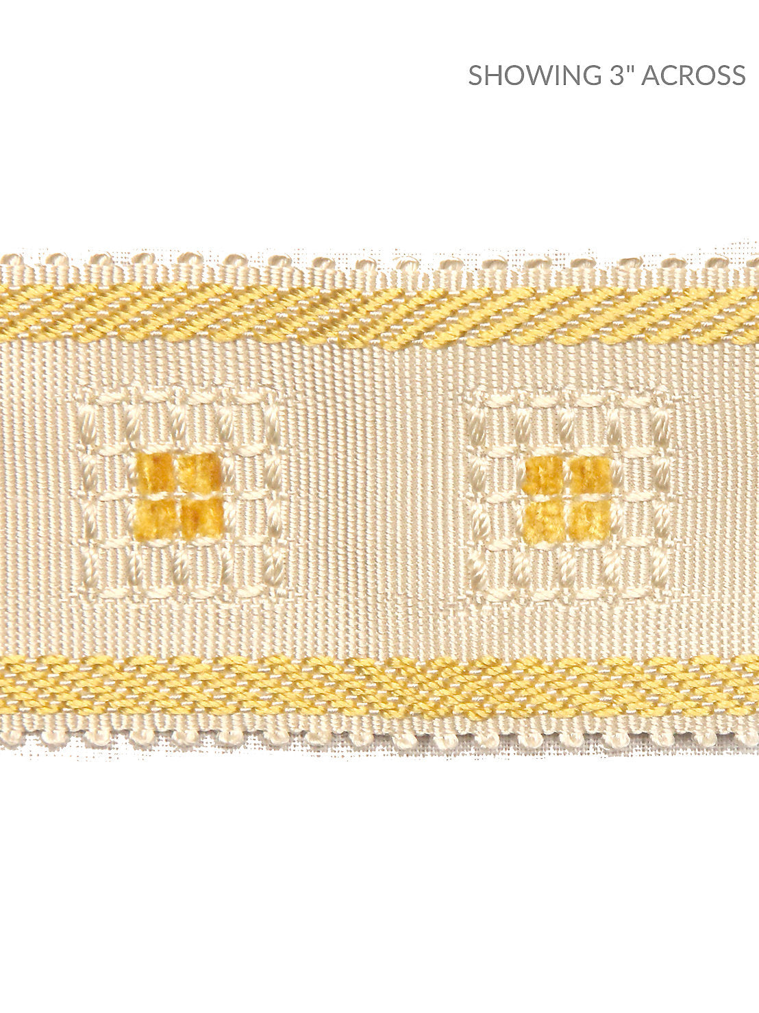 Sienese Braid - Cream & Gold - Scalamandre Trim