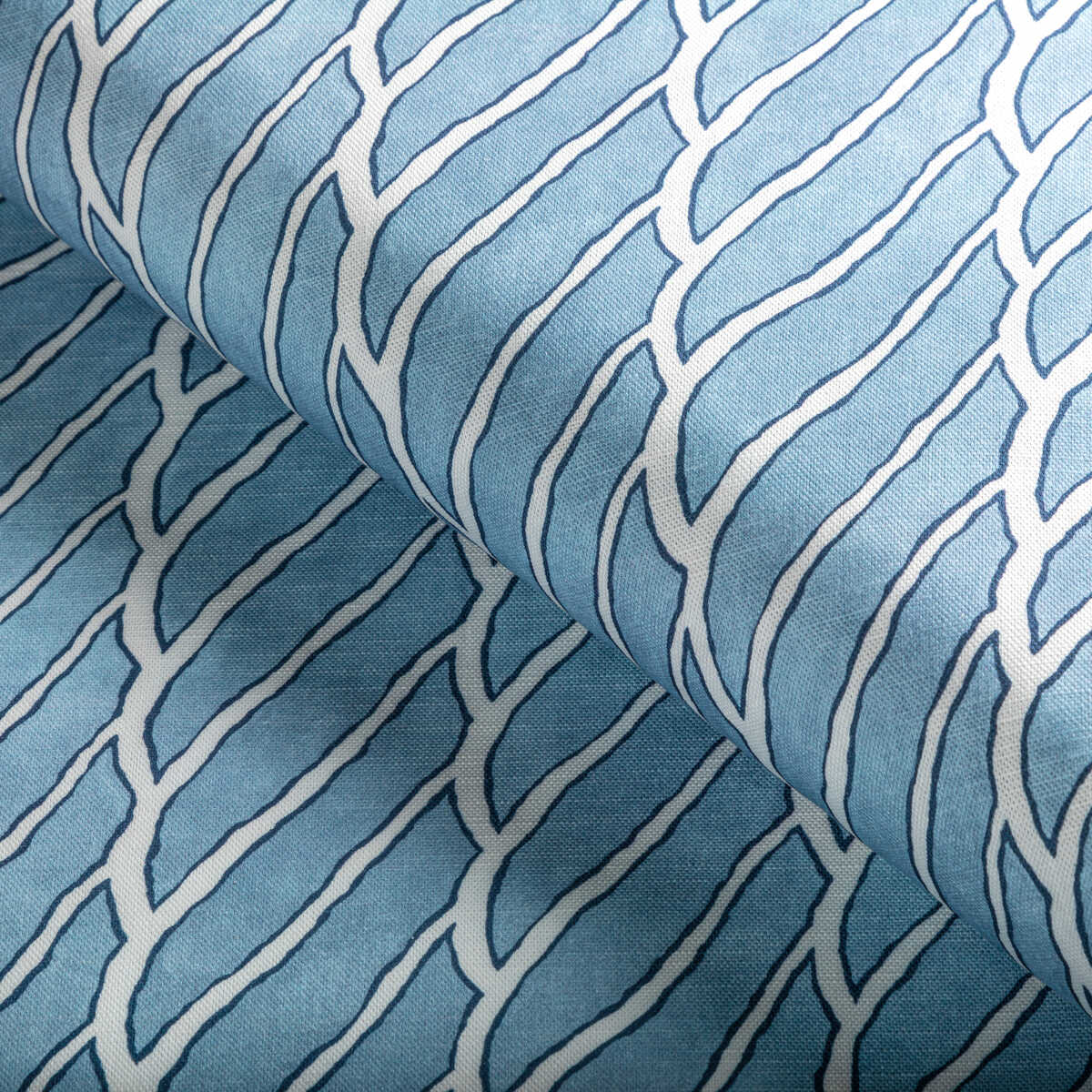 Sea Cable - Ocean - KRAVET BASICS Fabric