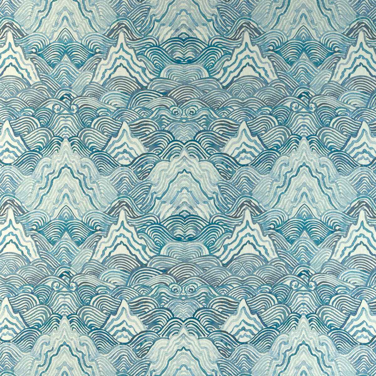 Shangri-La-Indigo-Kravet-Couture-Fabric - KRAVET COUTURE Fabric