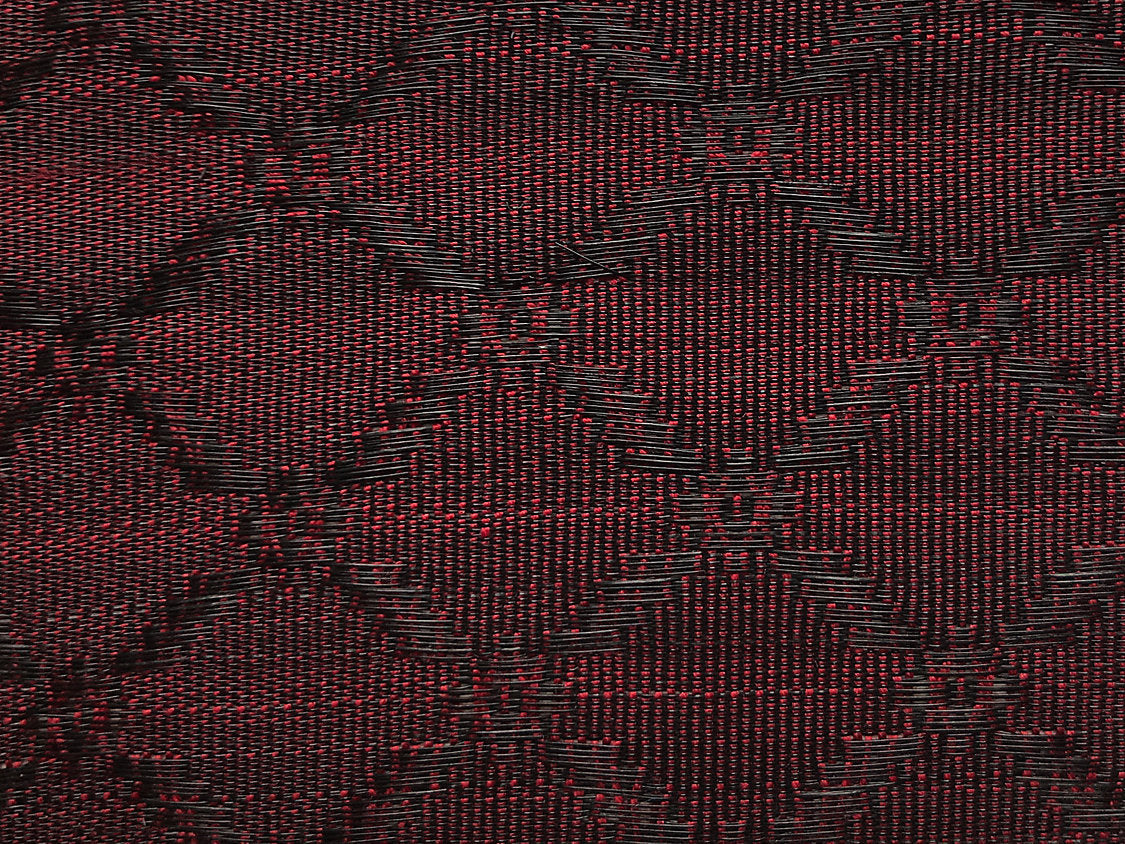 Jutland Horsehair - Red / Black - Scalamandre Fabric