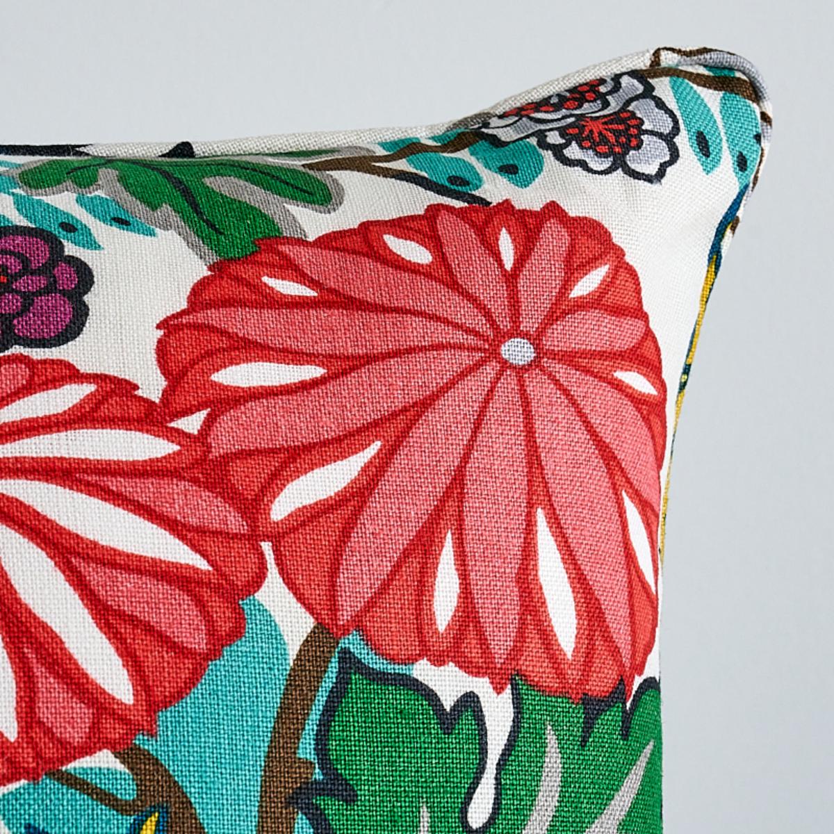 Chiang Mai Dragon - Alabaster - SO17327306 - 22" x 22" - Schumacher Pillow