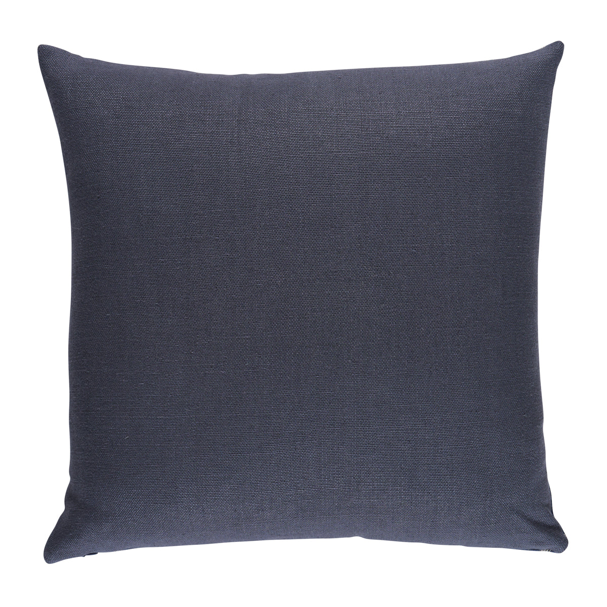 Schumacher Koi Fish Pillow pillow in Indigo, 20" x 20" view 2 - Schumacher Pillow
