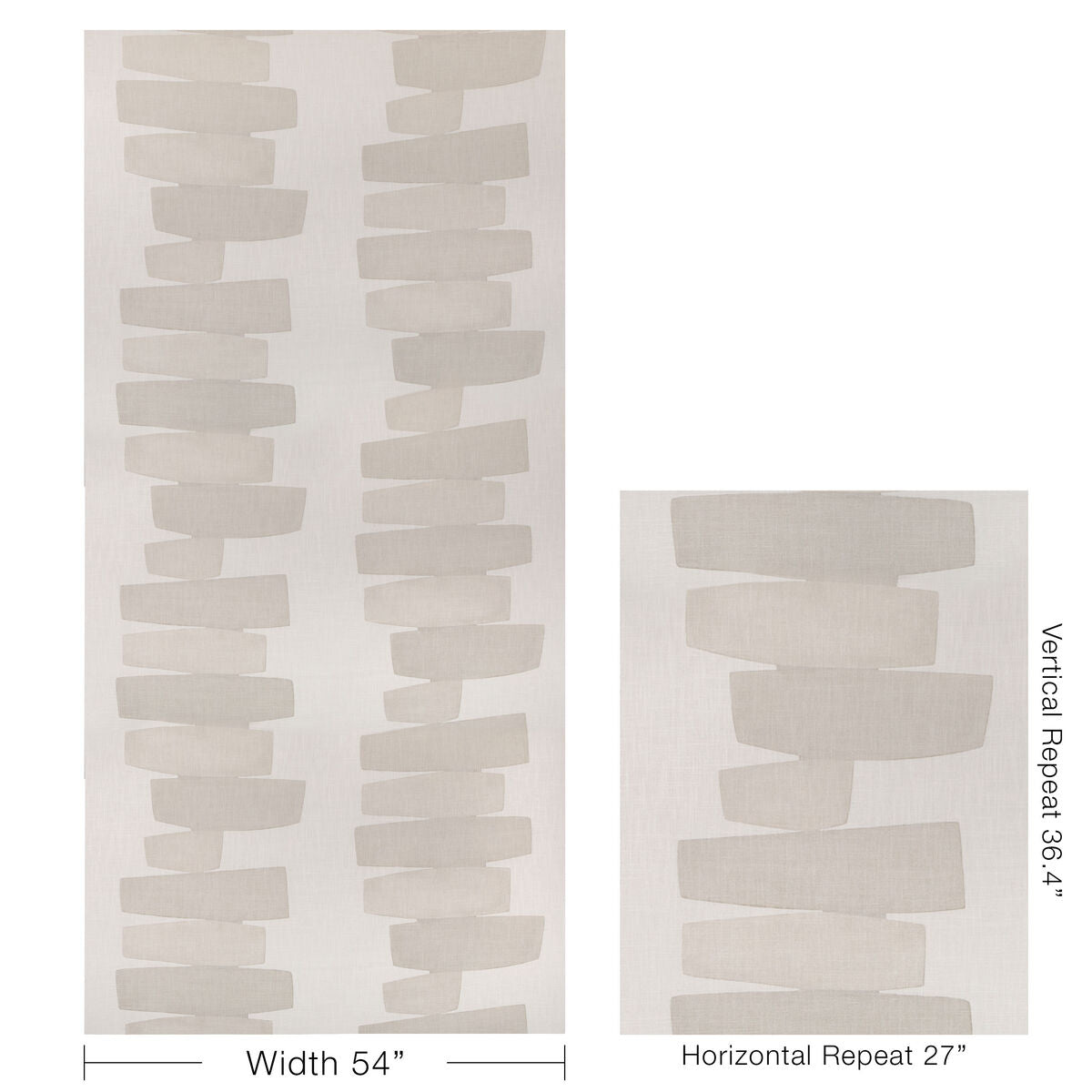 Stacked - Fog - Kravet Couture Tela