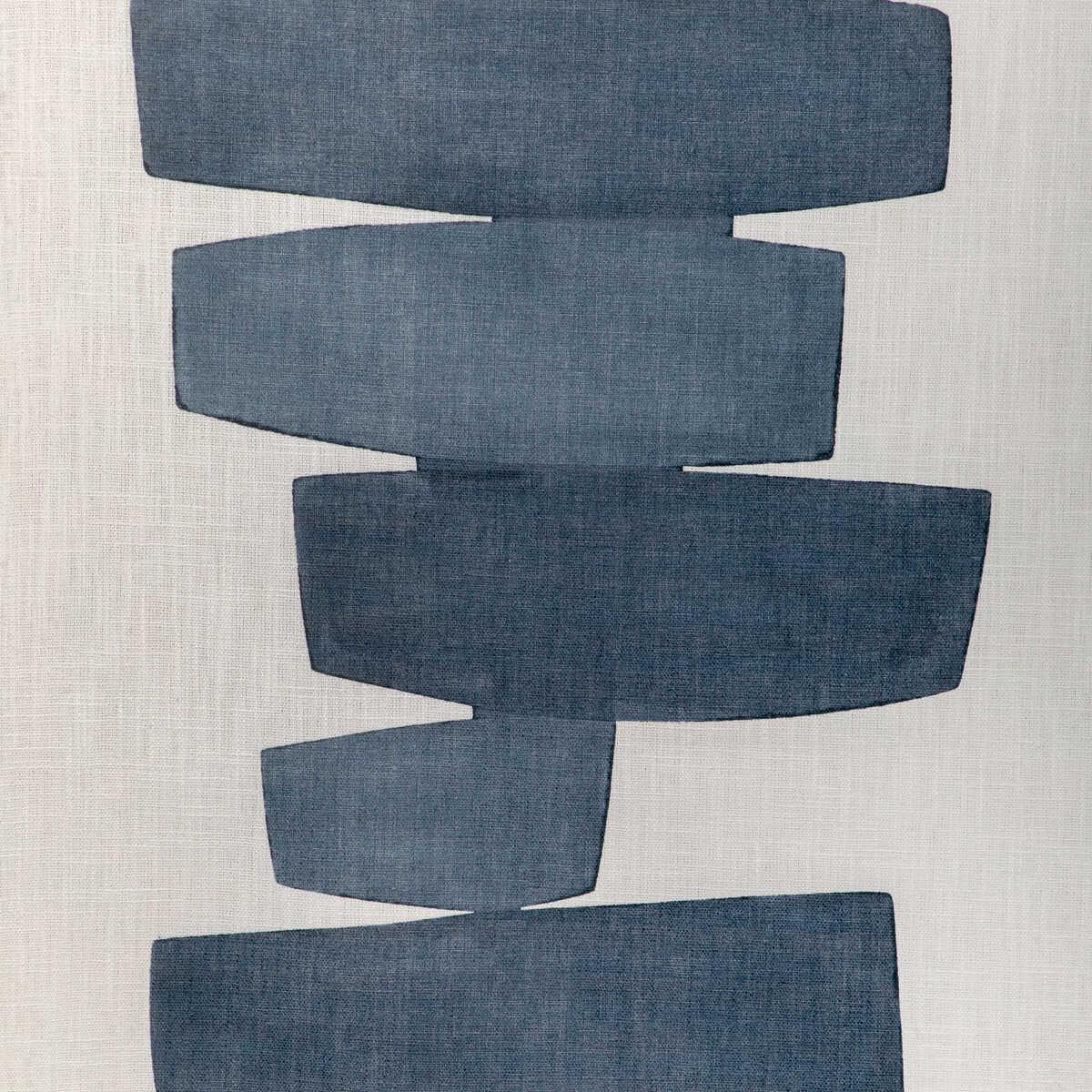 Stacked - Indigo - KRAVET COUTURE Fabric