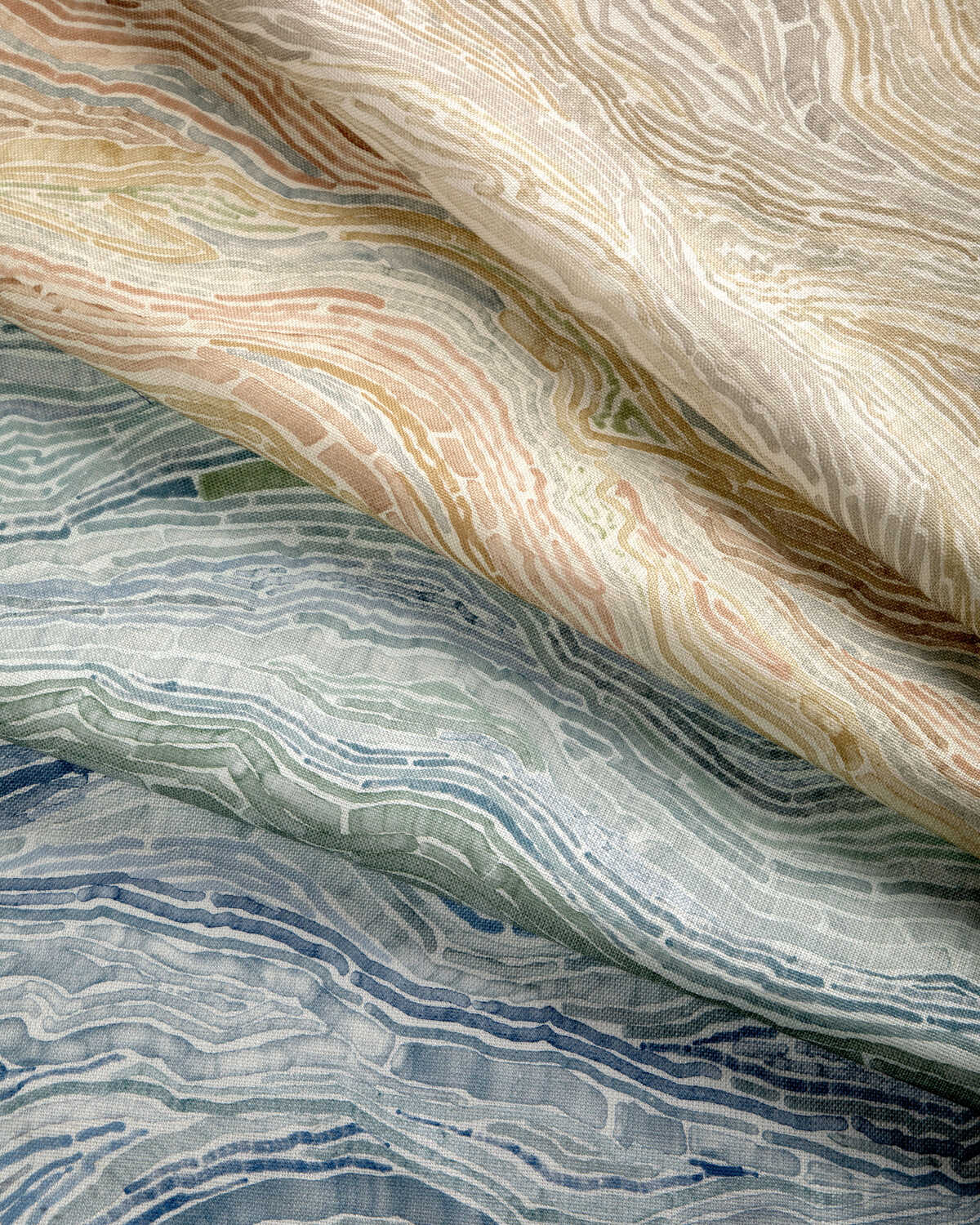 Swami - Marine - KRAVET COUTURE Tela