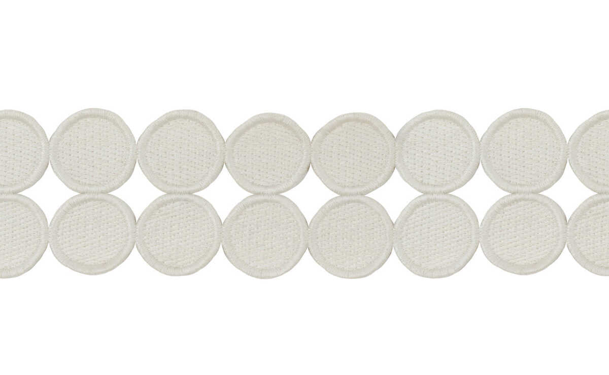 Double Dot - Cottonball - KRAVET DESIGN Trim