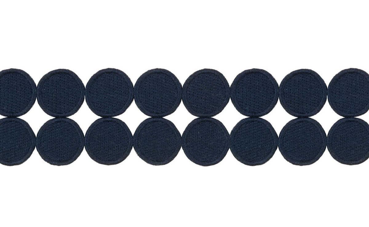 Double Dot - Navy - KRAVET DESIGN Trim
