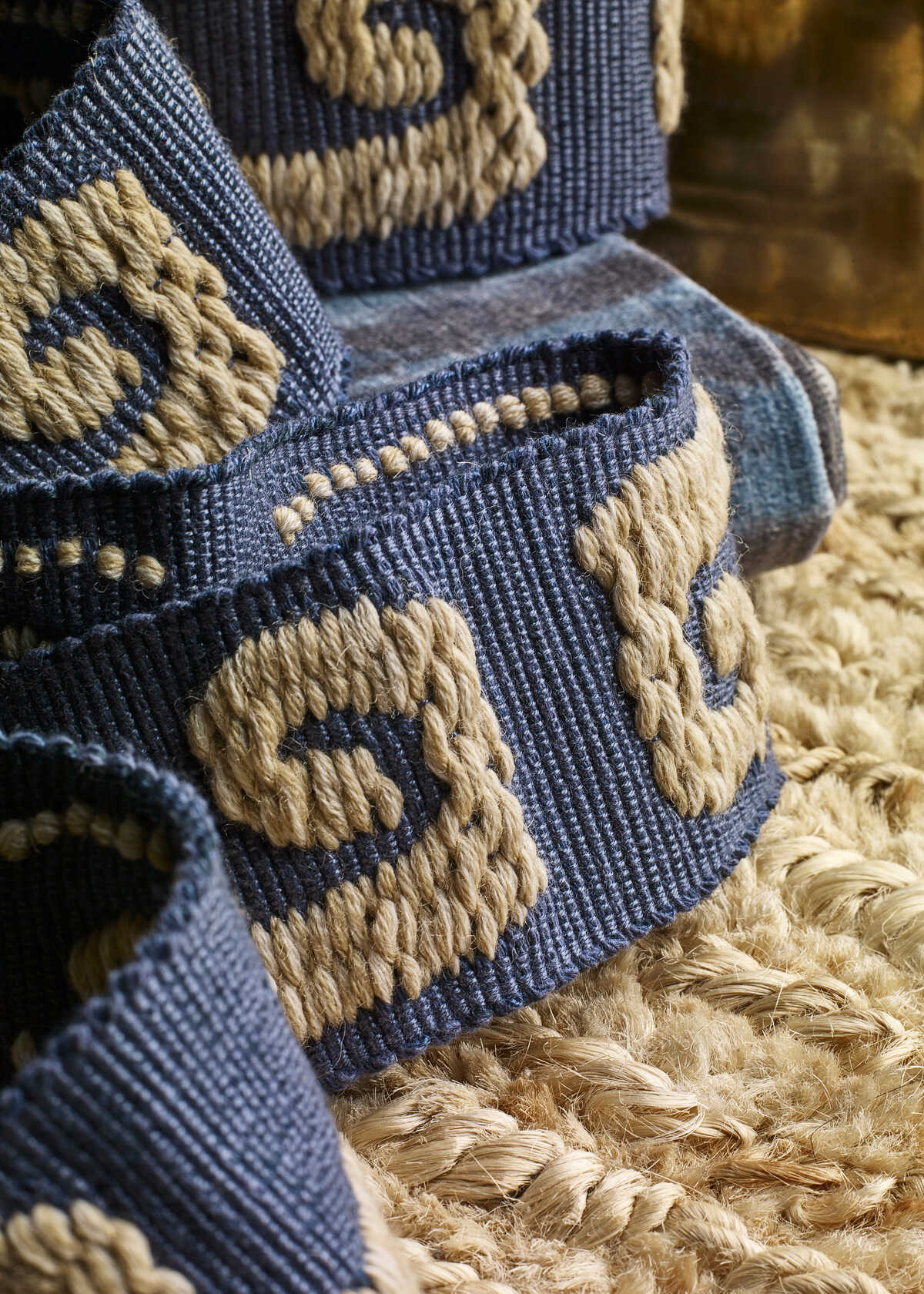 Wonky Key - Indigo - KRAVET DESIGN Trim