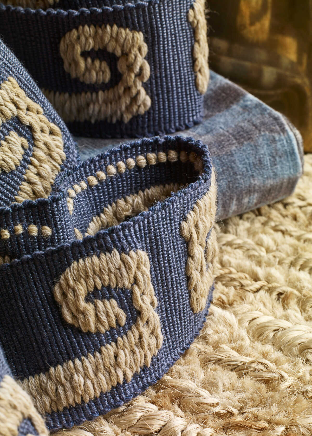 Wonky Key - Indigo - KRAVET DESIGN Trim