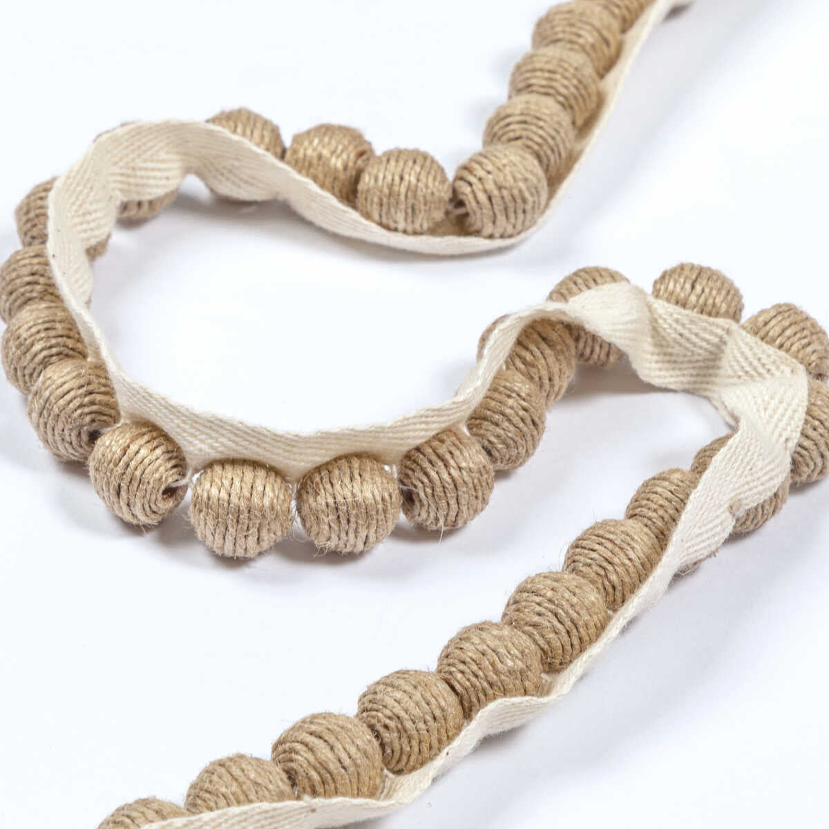 Juteball Cord - Natural - KRAVET COUTURE Trim
