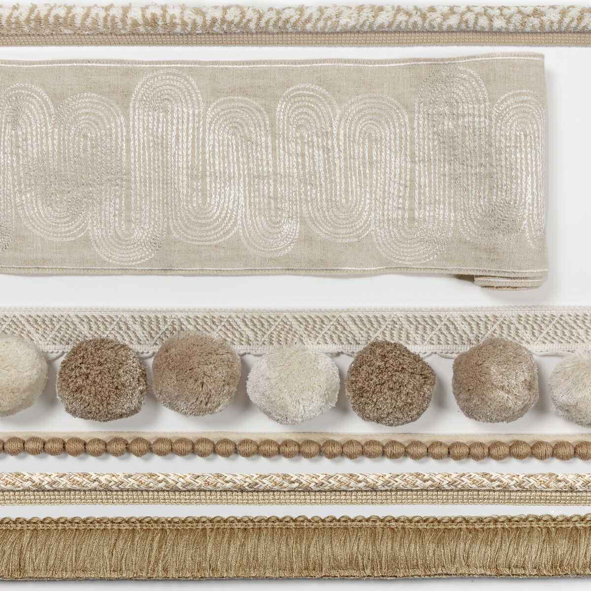 Tillandsia-Ivory-Natural-Kravet-Couture-Trim - KRAVET COUTURE Trim