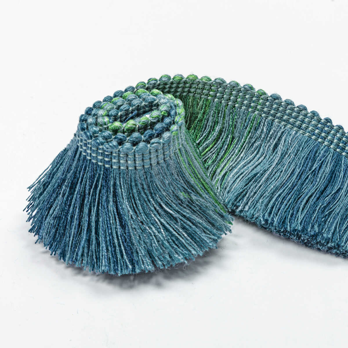 Daintree Fringe - Peacock - KRAVET COUTURE Trim