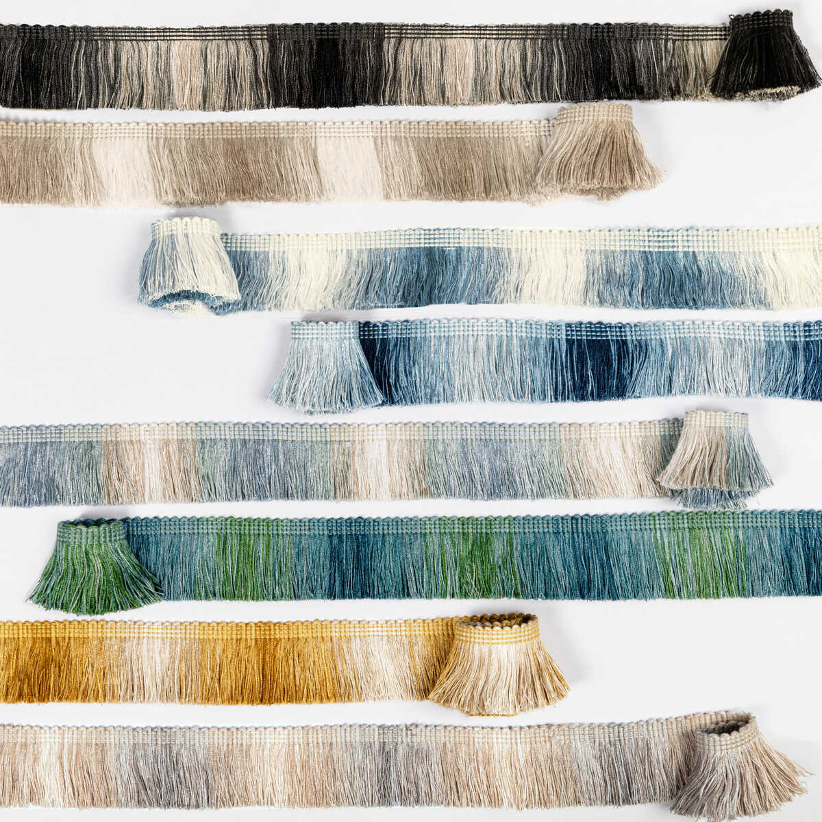 Daintree Fringe - Ivory/Natural - KRAVET COUTURE Trim
