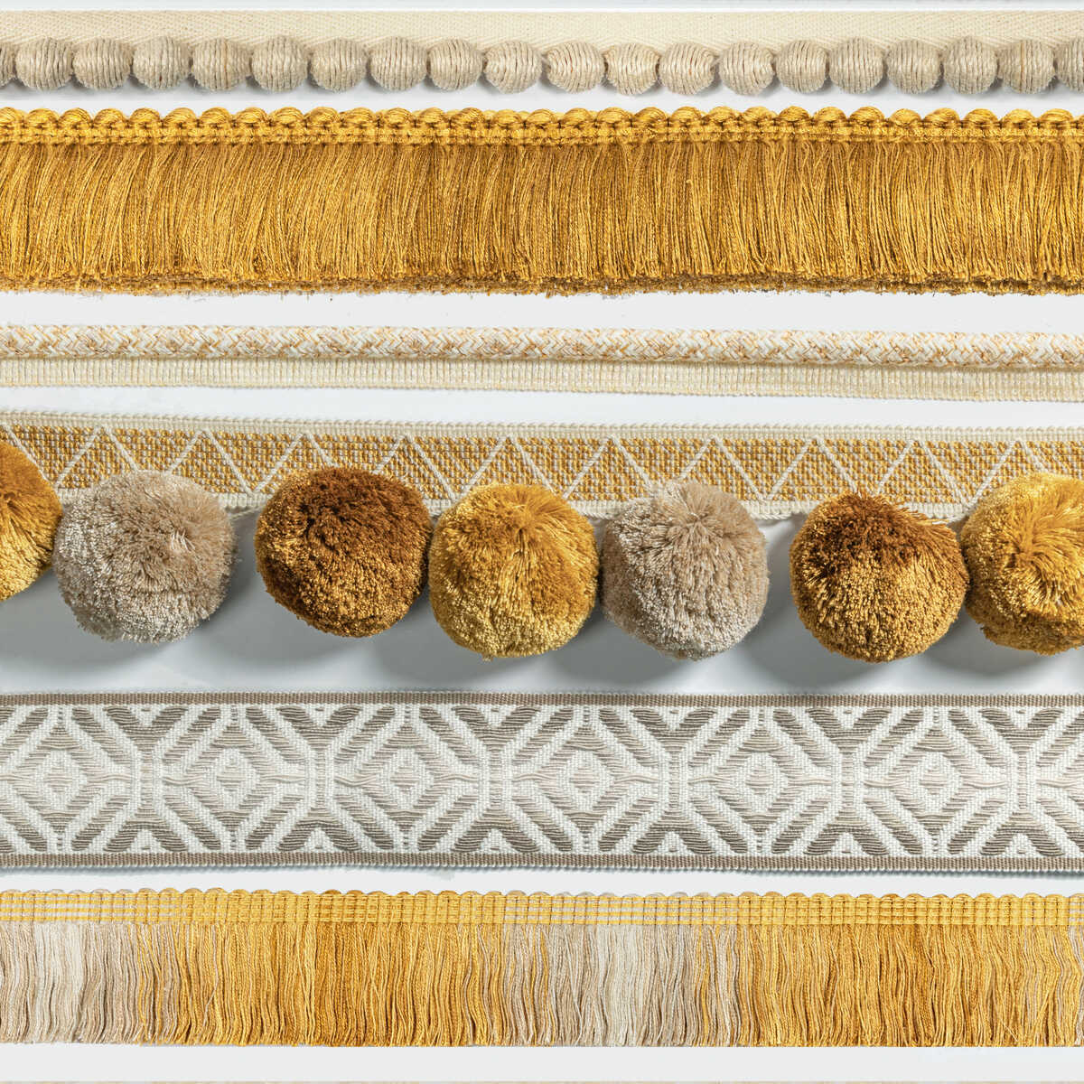 Sojourn Fringe - Ochre - KRAVET COUTURE Trim