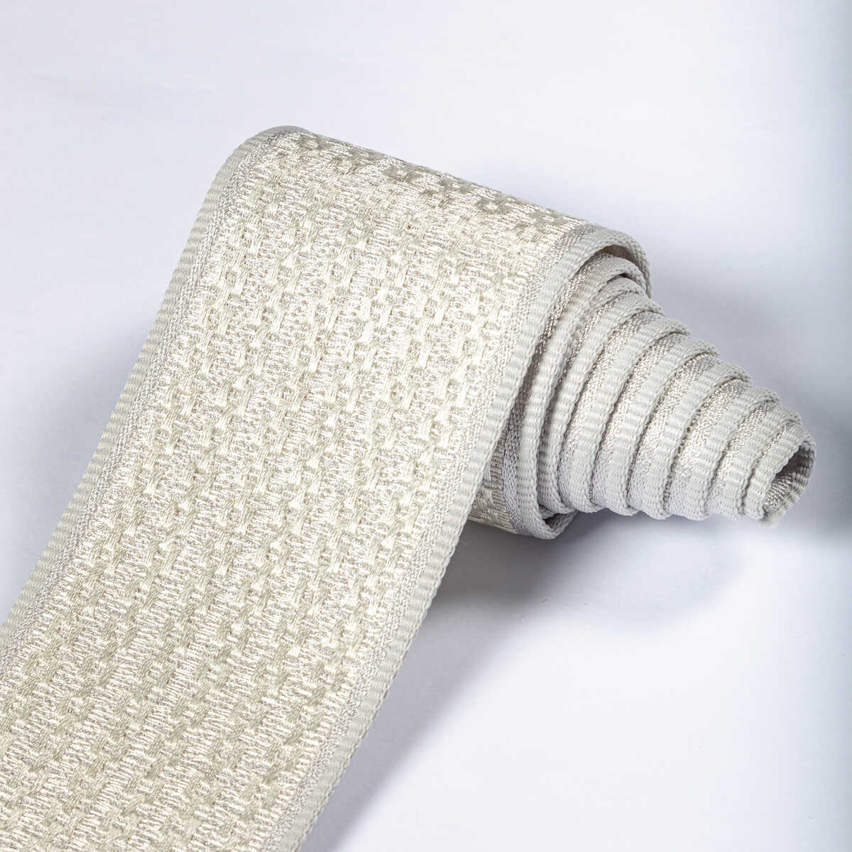 Chainlink Tape - Silver - KRAVET COUTURE Trim