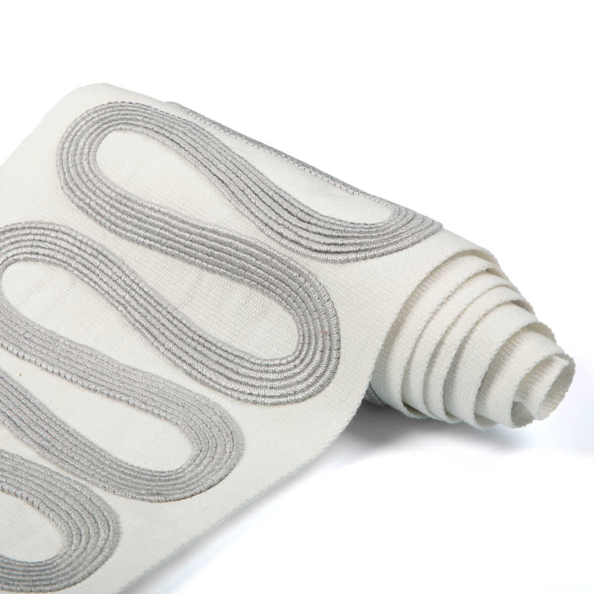 Wiggle Wide Tape - Grey - KRAVET COUTURE Trim