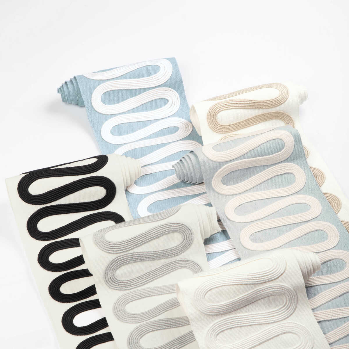 Wiggle Wide Tape - Delft - KRAVET COUTURE Trim