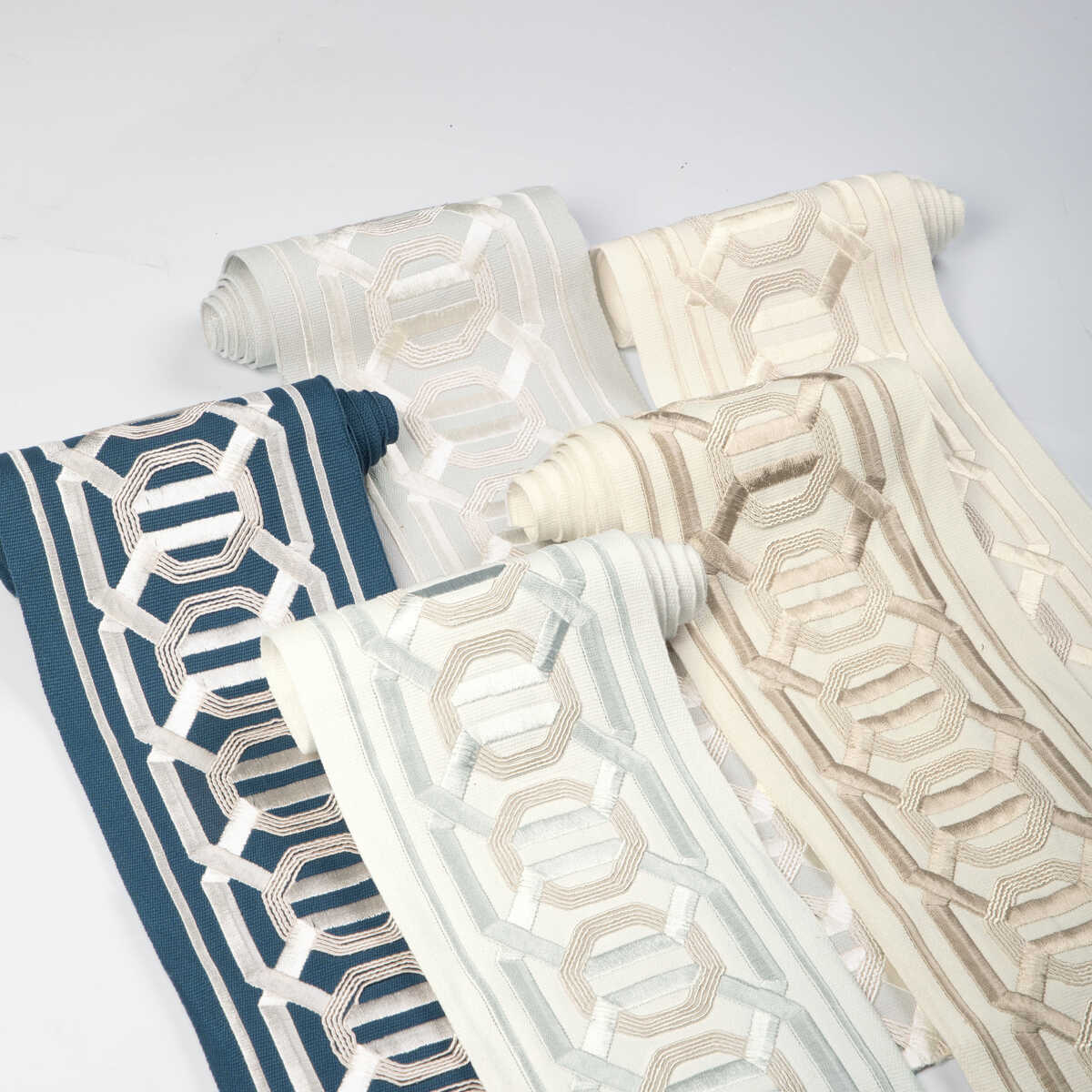 Octagon Wide Tape - Mist - KRAVET COUTURE Trim