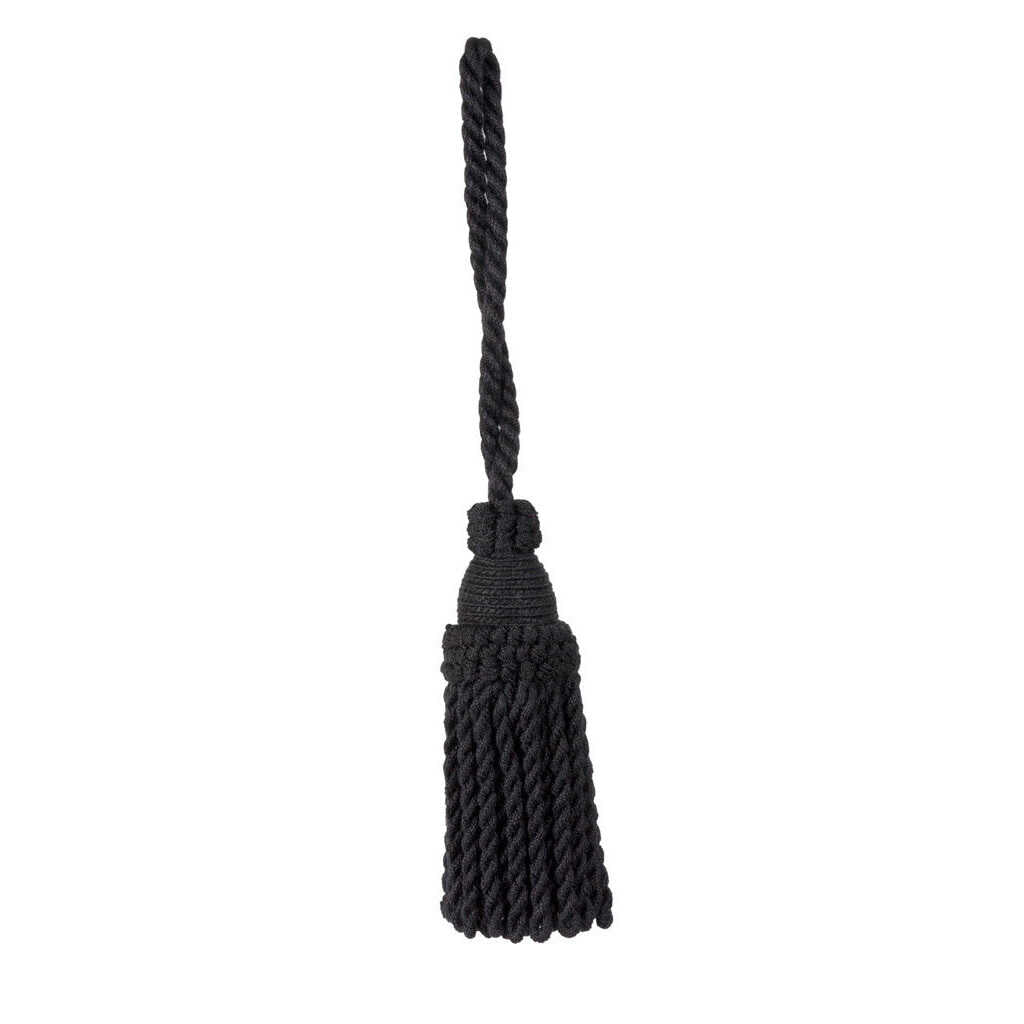 Coeur Tassel - Black - BRUNSCHWIG & FILS Trim