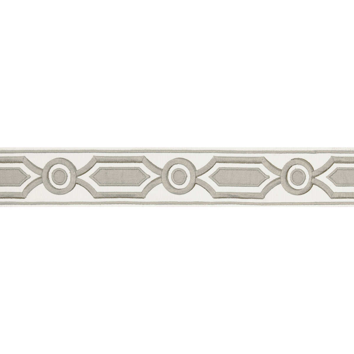 Ganden Tape - Grey - BRUNSCHWIG & FILS Trim
