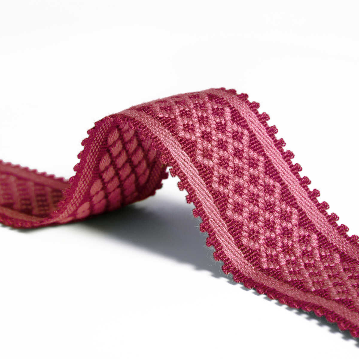 Bastille Braid - Berry - BRUNSCHWIG & FILS Recortar