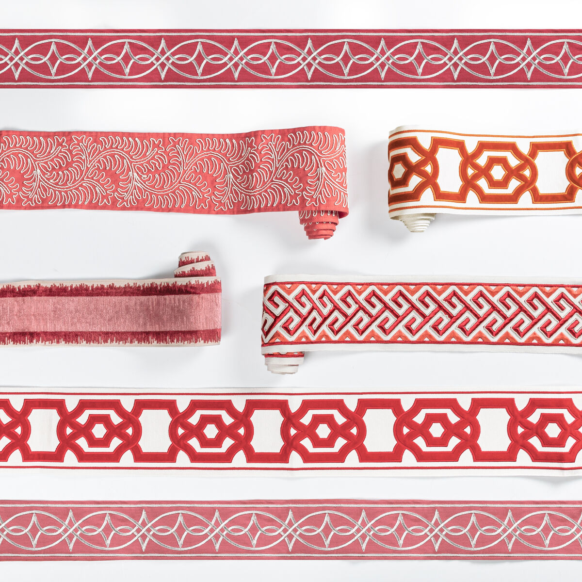 Bromo Tape - Red - Brunschwig & Fils Recortar