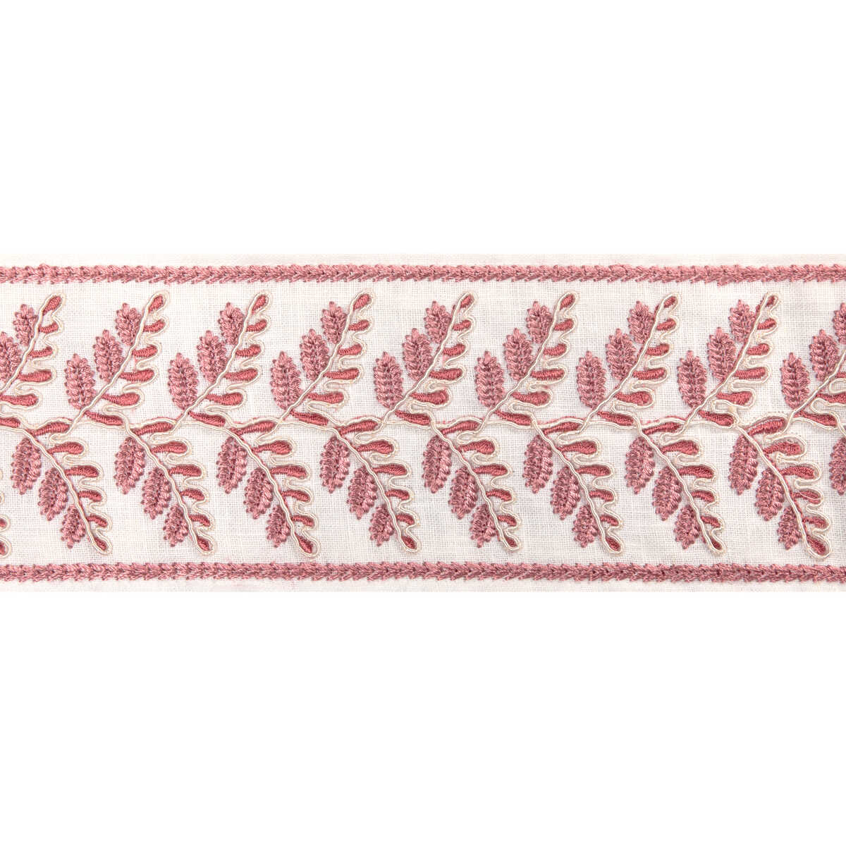 Fougere Border - Rosewood - BRUNSCHWIG & FILS Trim